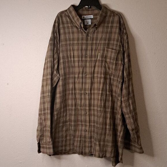 Columbia long sleeve button down shirt size XXL - Picture 1 of 6